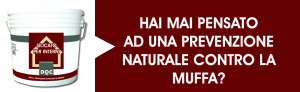 HAI MAI PENSATO AD UNA PREVENZIONE NATURALE CONTRO LA MUFFA?